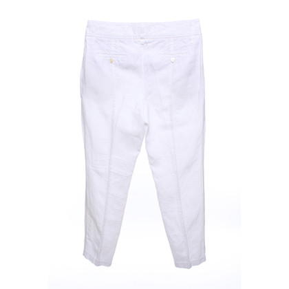 Cambio Trousers Linen in Cream