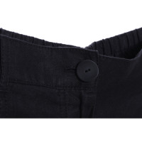 Massimo Dutti Trousers Linen in Black