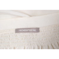 Hemisphere Top Silk in White