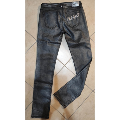 & Other Stories Jeans in Cotone in Argenteo