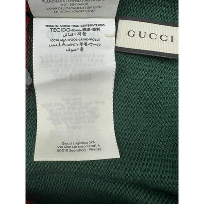 Gucci Hut/Mütze aus Wolle in Grün