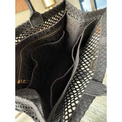 Dior Handtasche aus Baumwolle in Schwarz