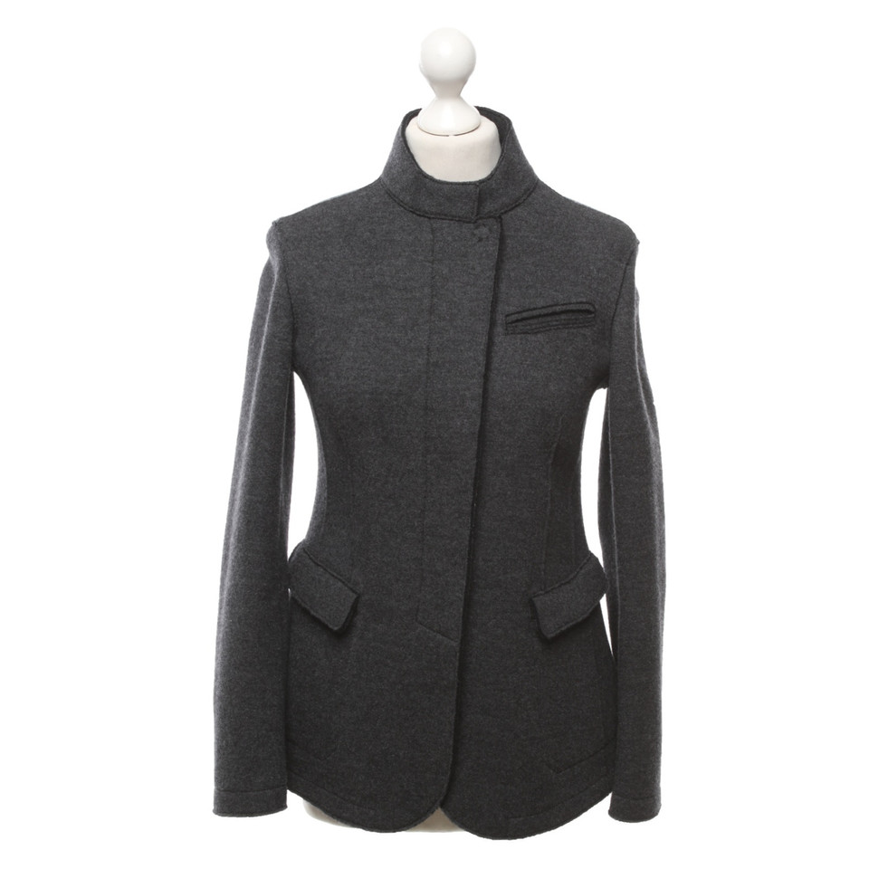 Armani Collezioni Jacke/Mantel in Grau