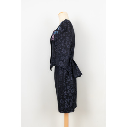 Christian Lacroix Giacca/Cappotto in Cotone in Blu