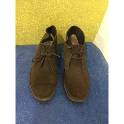 Clarks Lace-up shoes Suede in Brown