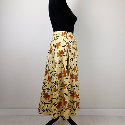 Max & Co Skirt Cotton in Yellow