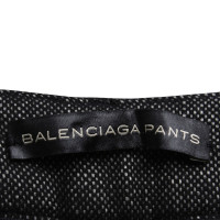 Balenciaga Pantalon avec motif sel & poivre