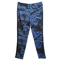 Lala Berlin Broek in blauw/zwart