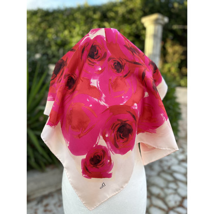 Dior Schal/Tuch aus Seide in Rosa / Pink