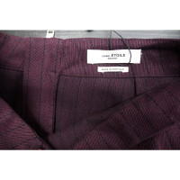 Isabel Marant Skirt Cotton in Bordeaux