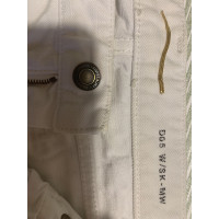 Saint Laurent Jeans in Denim in Bianco