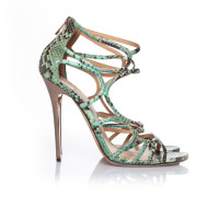 Jimmy Choo Sandals Leather in Green