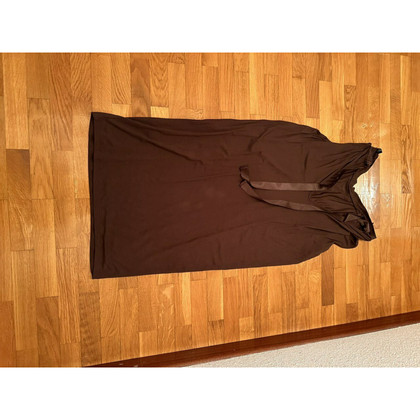 Twin Set Simona Barbieri Kleid aus Viskose in Braun