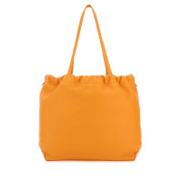 By Far Handbag Leather in Orange