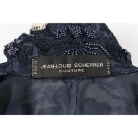 Jean Louis Scherrer Jacket/Coat in Blue