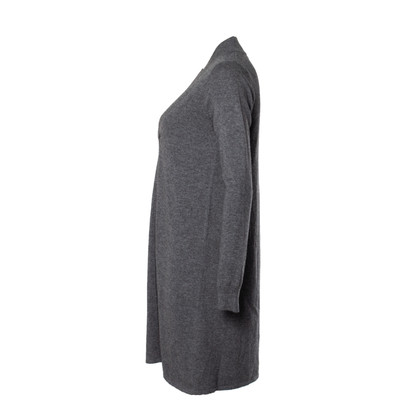 Repeat Cashmere Kleid aus Wolle in Grau