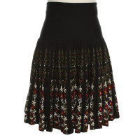 Alaïa Knit-skirt in black