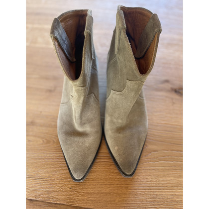 Isabel Marant Ankle boots Leather in Beige