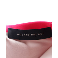Roland Mouret Robe en Viscose en Rose/pink