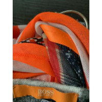 Hugo Boss Strick aus Wolle in Grau