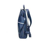 Hermès Rucksack aus Leder in Blau