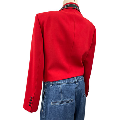 Dolce & Gabbana Blazer Wool in Red