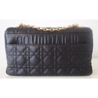 Dior Caro Bag Large 28 Leather in Black