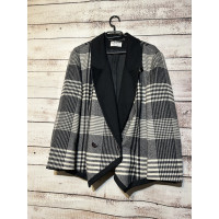 Givenchy Jacke/Mantel aus Wolle in Schwarz