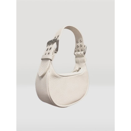 By Far Shoulder bag Leather in White