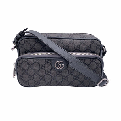 Gucci Shoulder bag Canvas in Grey