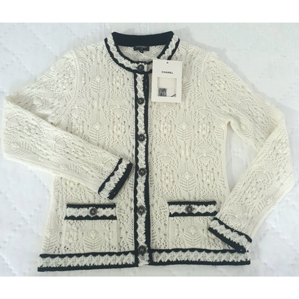 Chanel Jacket/Coat Cashmere in Cream