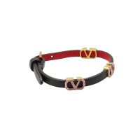 Valentino Garavani Bracelet/Wristband Leather in Black