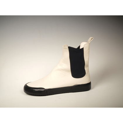 Jil Sander Ankle boots Leather in White