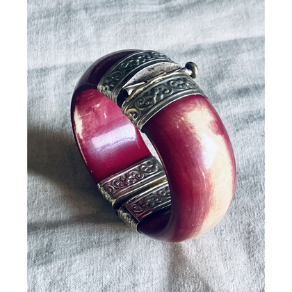 Schiaparelli Bracelet/Wristband Wood in Red