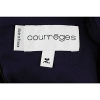 Courrèges Dress Wool in Violet