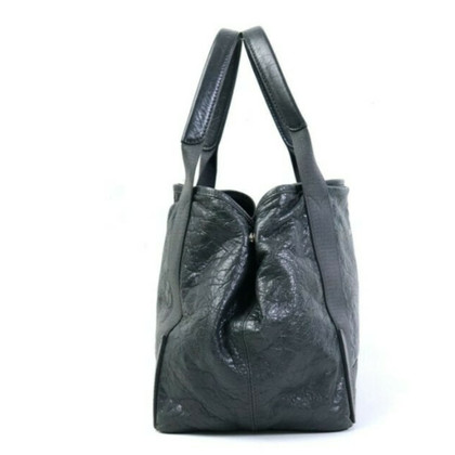 Balenciaga Tote Bag aus Leder in Grau