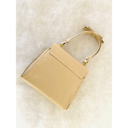 Prada Clutch Bag Silk in Gold