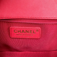Chanel Boy Small en Cuir en Rouge