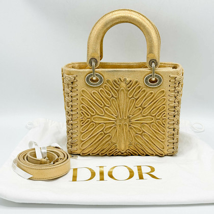 Christian Dior Lady Dior in Goud