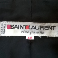 Yves Saint Laurent BLAZER BLACK & WHITE TWEED "DONEGAL"