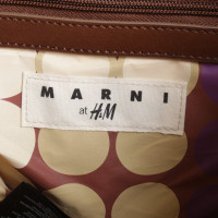 Marni For H&M Shopper aus Lackleder
