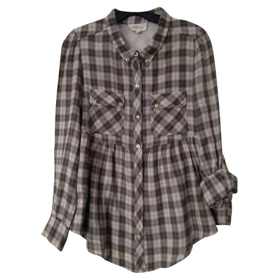 Isabel Marant Etoile Blouse with plaid pattern