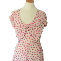 Anna Sui zijden jurk met print
