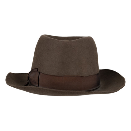 Borsalino Hat/Cap Leather in Olive