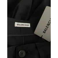 Balenciaga Hose aus Wolle in Schwarz