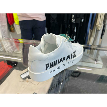 Philipp Plein Sneaker in Pelle in Bianco