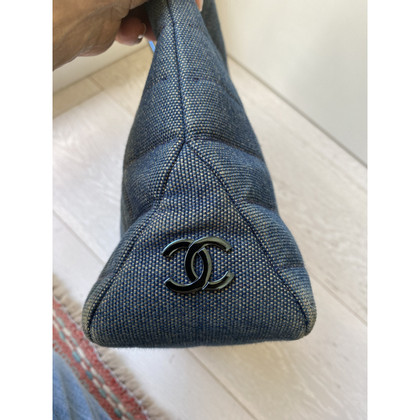 Chanel Tote bag in Denim in Blu