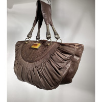 Dior Handbag Leather in Brown