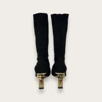 Alexander McQueen Ankle boots Canvas in Black