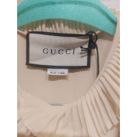 Gucci Vestito in Seta in Crema